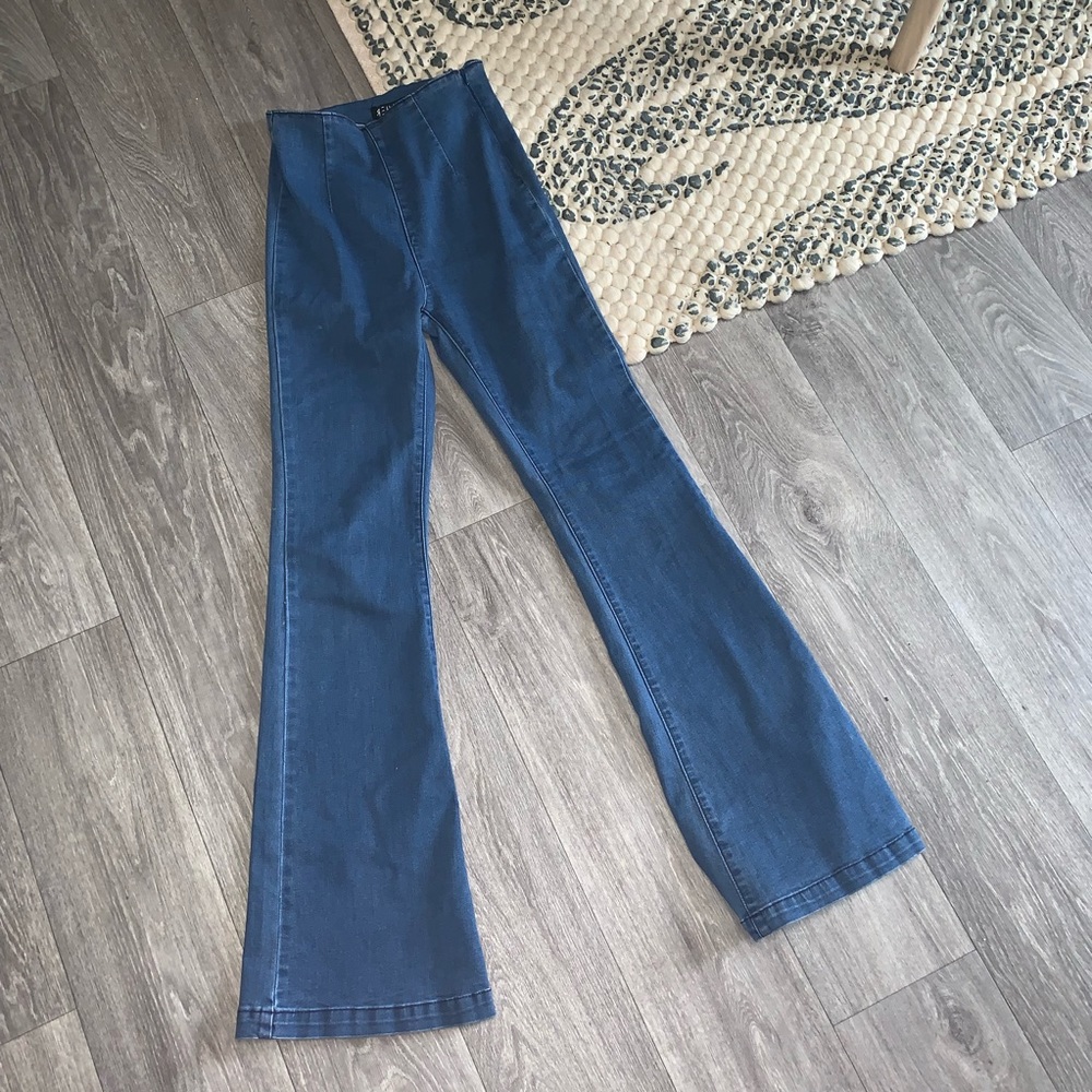 Retro flare / bell bottom jeans